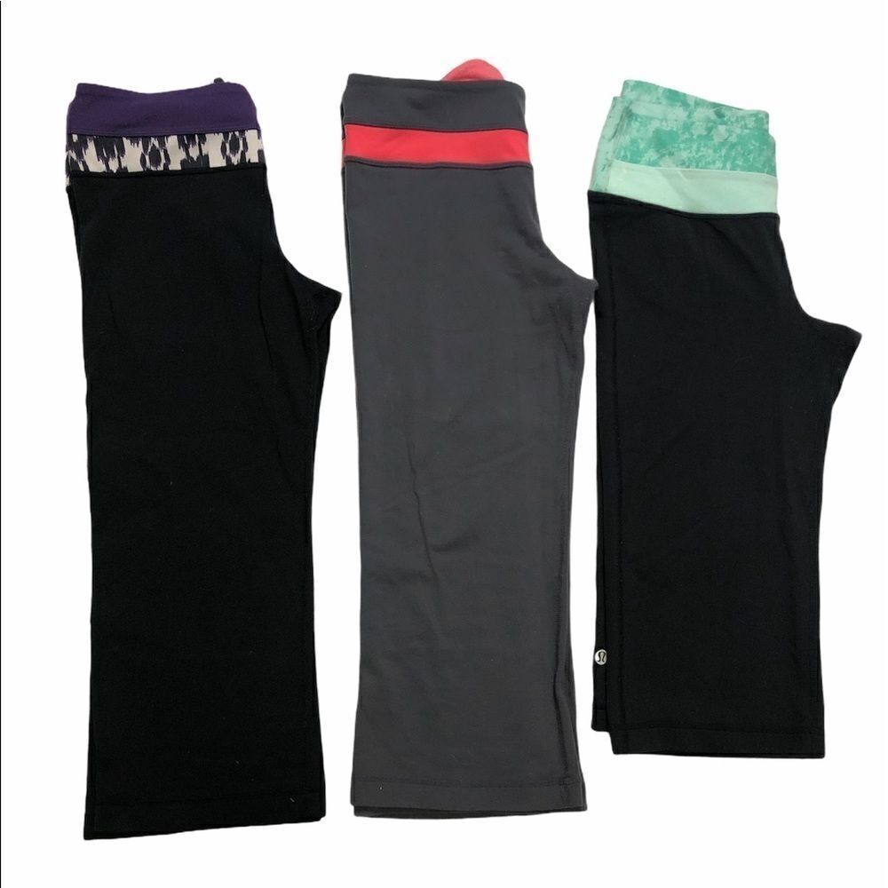 🚨 Lululemon Crop Pants Set of 3